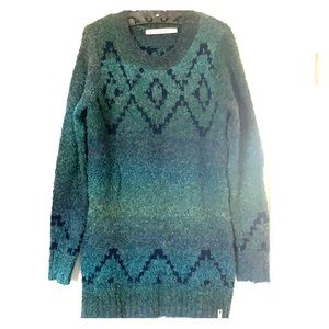 Woolrich Ombre Wool Blend Long Sweater